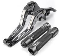 YHGGDN Handlebar Lever Motorcycle Brake Clutch Lever Non Slip Handlebar Grips for YZF600R for Thundercat YZF 600 R 600R 1994-2008 Bar Refit Parts Motorbike Clutch Brake Handle Grips