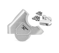 YHGGDN Left&Right Front Handle Bars Motorcycle Handlebar Riser Clamp For BMW R 1200 GS LC R1200GS Adventure ADV R1250GS S1000XR Handle Bar Riser Mount Adapter Handlebar Rising(Silver 4)