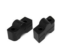 YHGGDN Left&Right Front Handle Bars Motorcycle Handlebar Riser For Kawasaki For Ninja650 Z650 2017 ER6N ER6F 2012-2016 Clamps Adapter Handle Bar Risers Mount Part Handlebar Rising(Black)