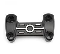 YHGGDN Left&Right Front Handle Bars Motorcycle Handlebar Risers Clamp For BMW For Rninet R For NineT Pure R9T R 9T Scrambler Handle Mount Adapter CNC Aluminum Handlebar Rising(Black)