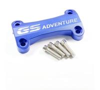 YHGGDN Left&Right Front Handle Bars Motorcycle Handlebar Risers For BMW R 1250 GS R1250GS Adventure R1200GS LC 2013- R 1200 GS Adv 2014- Handle Bar Riser Clamp Mount Adapter Handlebar Rising(Blue)