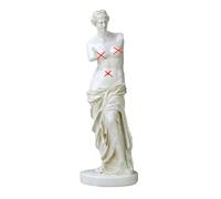 YHHRESINHOME 11-inch Venus Statue - Greek Goddess Resin Bust Sculpture, Roman Art Decor for Living Room & Shelf Display