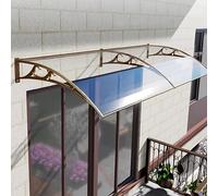 YHKJLYH door canopy outdoor door canopies porch canopy Window Awning Front Door Canopy,UV Rain Snow Protection Entry Awning,Outdoor Patio Sun Shetter,Modern Polycarbonate Cover,Back Porch Garden Awn