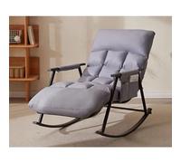 YHKJLYH Rocking Chair With Carbon Steel Frame,Outdoor Patio Furniture,Living Room Chairs With Premium Plush Cotton,Recliner Chair,Patio Chairs,Outdoor Chairs,Reading Chair,Bedroom Cha,Grey