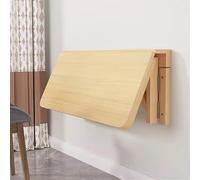 YHKJLYH Space-Saving Wall-Mounted Folding Desk - Compact Study Table for Bedroom Balcony or Home Office - Versatile 60x40cm Wall-Mount Table for Computer Work & Study