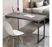 YHKJLYH Space-Saving Wall-Mounted Folding Table - Large 120x60x75cm Desk for Dining RoomLoungeBedroom - Modern Easy to Install Solution for Small Spaces