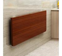 YHKJLYH Wall-Mounted Folding Drop-Leaf Table Space-Saving Computer Desk Versatile Kitchen Dining Table for Office Laundry Room Small Spaces Easy Installation