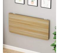 YHKJLYH Wall-Mounted Folding Drop-Leaf Table Versatile Computer Desk & Dining Table for Kitchen Office Laundry Room - Space-Saving Furniture Solution