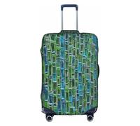 YHLKLWKSZC Abalone Nacre Print Suitcase Cover Luggage Covers For Suitcase Elastic Luggage Covers Suitcase Protector 18-32 Inch, White, XL, Fashion