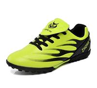 YHLLZY Kids Boys Football Boots Astro Turf Trainers Girls Soccer Athletics Training Shoes Teenager Outdoor Sport Shoes Sneakers for Unisex Kids Green 2UK
