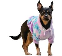 YHLSF Spark Paws Dog Hoodie Jumper - Premium Quality, Buttery Soft, Superior Comfort and Fit, Calming Fleece Interior, Suitable for All Breeds - Teal, 4xl(90s Retro,4XL: 36-52kg)