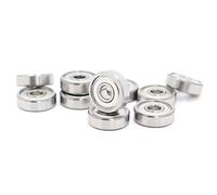 YHMKQMDMY Power Transmission Products S625ZZ Miniature Deep Groove Ball Bearing ABEC-1 440C Roller Stainless Steel S625Z S625 Z ZZ Ball Bearings 5x16x5mm Ball Bearings