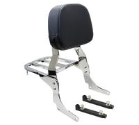 YHMOTO Backrest Sissy Bar with Luggage Rack for Suzuki VZ800 Marauder 800 1997-2007