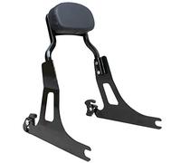 YHMOTO Chopped Detachable Passenger Backrest Sissy Bar For Harley Dyna STREET BOB FXD FXDB FXDL FXDLS 2006-2017 (Black)