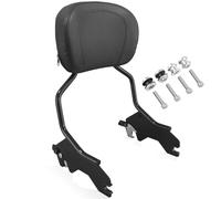 YHMOTO Detachable Sissy Bar Upright Passenger Backrest With Docking Hardware Kit Fit For Harley Low Rider FXLR Sport Glide FLSB S FXL S FXLTS ST FXLRST EL DIABLO FXRST 2018-2024 (Black)