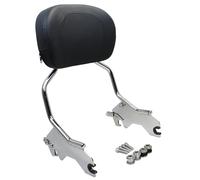 YHMOTO Detachable Sissy Bar Upright Passenger Backrest With Docking Hardware Kit Fit For Harley Low Rider FXLR Sport Glide FLSB S FXL S FXLTS ST FXLRST EL DIABLO FXRST 2018-2023 (Chrome)