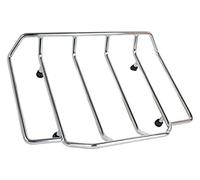 YHMOTO Motorcycles Tour Pack Pak Luggage Rack Trunk Top Rack Compatible for Harley Touring Street Glide Electra Glide Road Glide Road King 1984-2022 (Chrome)
