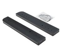 YHMOTO Tour Pack Pak Adjustable 1''-3'' Relocator Mount Extend Plate Kit Compatible with Harley Touring Road Glide Road King Electra Glide Street Glide Trikes 2014-2024