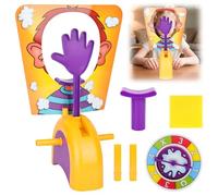 YHNDECO Pie Face Game, Pie Face Game for Kids, Party Fun Cake Cream Game, Pie Face Showdown Game, Pie in The Face Family Party Games for Kids and Adults Festive Family Action Birthday Gifts