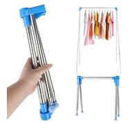 YHNDECO Portable Clothes Drying Rack Folding, 13-28inch Portable Travel Garment Rack Folding Clothes Rail, Clothes Rack for Home Laundry Camping Travel Outdoor