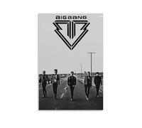YHNGFDSKNB Bigbang Singer Album Cover Music Series Canvas Poster Wall Art Decorative Painting Bedroom Painting Posters24x36inch(60x90cm) Unframe-style