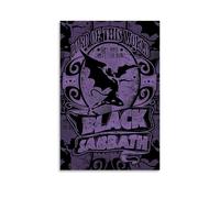 YHNGFDSKNB Black Sabbath Singer Album Cover Music Series Canvas Poster Wall Art Decorative Painting Bedroom Painting Posters12x18inch(30x45cm) Unframe-style