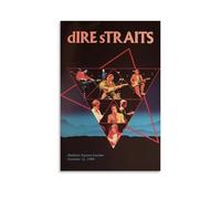 YHNGFDSKNB Dire Straits Singer Album Cover Music Series Canvas Poster Wall Art Decorative Painting Bedroom Painting Posters12x18inch(30x45cm) Unframe-style