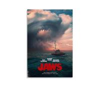YHNGFDSKNB Jaws Modern Classics Movies TV Series Canvas Poster Wall Art Decorative Painting Bedroom Painting Posters 16x24inch(40x60cm) Unframe-style