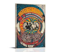 YHNGFDSKNB Jefferson Airplane Singer Album Cover Music Series Canvas Poster Wall Art Decorative Painting Bedroom Painting Posters12x18inch(30x45cm) Frame-style