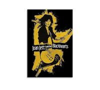 YHNGFDSKNB Joan Jett & The Blackhearts Singer Album Cover Music Series Canvas Poster Wall Art Decorative Painting Bedroom Painting Posters12x18inch(30x45cm) Unframe-style
