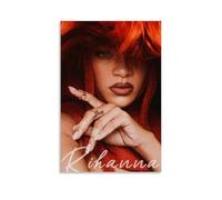 YHNGFDSKNB Rihanna Singer Album Cover Music Series Canvas Poster Wall Art Decorative Painting Bedroom Painting Posters12x18inch(30x45cm) Unframe-style