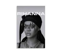 YHNGFDSKNB Rihanna Singer Album Cover Music Series Canvas Poster Wall Art Decorative Painting Bedroom Painting Posters20x30inch(50x75cm) Unframe-style