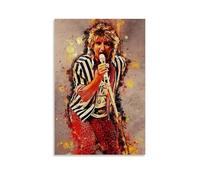 YHNGFDSKNB Rod Stewart Singer Album Cover Music Series Canvas Poster Wall Art Decorative Painting Bedroom Painting Posters12x18inch(30x45cm) Unframe-style