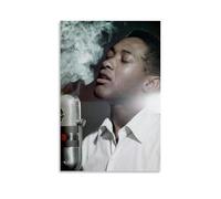YHNGFDSKNB Sam Cooke Singer Album Cover Music Series Canvas Poster Wall Art Decorative Painting Bedroom Painting Posters12x18inch(30x45cm) Unframe-style