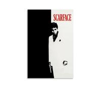 YHNGFDSKNB Scarface Modern Classics Movies TV Series Canvas Poster Wall Art Decorative Painting Bedroom Painting Posters 24x36inch(60x90cm) Unframe-style