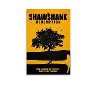 YHNGFDSKNB The Shawshank Redemption Modern Classics Movies TV Series Canvas Poster Wall Art Decorative Painting Bedroom Painting Posters 08x12inch(20x30cm) Unframe-style