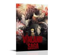 YHNGFDSKNB Vinland Saga Classic Anime Series Canvas Poster Wall Art Decorative Painting Bedroom Painting Posters12x18inch(30x45cm) Frame-style