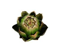 YHNHT Large Artificial Artichoke, Green Faux Artichokes Fake Vegetables and Fruits for Home Decor Kitchen Decorations, 7cm*9cm