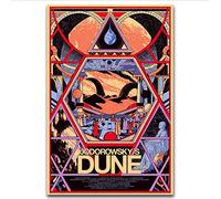 yhnjikl Jodorowsky'S Dune Classic Movie Vintage Hot New Art Poster Top Silk Light Canvas Home Decor Wall Picture Printings 50X70Cm Without Farme