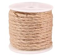 YHNNH, 16mm Hemp Ropes Decking Jute Rope 4 Strand Super Strong War Garden Decoration Cat Scratch Post, Bundling And Hanging