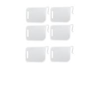 YHNNH 2/4/6Pcs Home Refrigerator Storage Partition Board Retractable Plastic Divider Storage Splint Kitchen Bottle Can Shelf Organizer(6pcs)