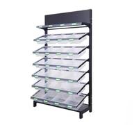 YHNNH, 5.9ft Tall Snack Sales Rack, Large Wholesale Supermarket Shelf Organizer with Detachable Transparent PP Box(6 tier)
