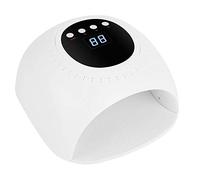 YHNNH, 60W Cordless Gel Nail Lamp,Rechargeable LED Nail Dryer Pro Nail Polish Dryer Wireless Portable Gel Curing Light for Fingernail and Toenail(White)