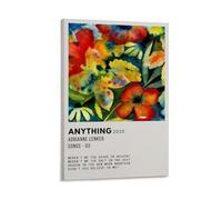 YHNNH Adrian Lenker SongsMinimalist Wall Art Creates A Calming Atmosphere in Any Room of Your Home Fresh Decor for Living Room Bathroom Or Office 20x30inch(50x75cm) Frame-style