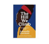 YHNNH Amanda Gorman The Hill We ClimbRetro Wall Art Poster Classic Style Posters Perfect Fashioned Decor for Library Bar Or Home Theater20x30inch(50x75cm) Unframe-style