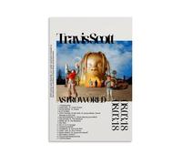 YHNNH Astroworld by Travis ScottRetro Wall Art Poster Classic Style Posters Perfect Fashioned Decor for Library Bar Or Home Theater12x18inch(30x45cm) Unframe-style