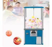 YHNNH, Automatic Capsule Vending Machine For Retail Stores, For 4.5-5.5cm For Game Stores,Red(Blue)