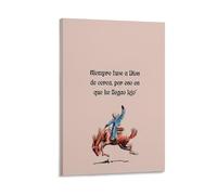 YHNNH Bad Bunny Nobody Knows What'sRetro Wall Art Poster Classic Style Posters Perfect Fashioned Decor for Library Bar Or Home Theater20x30inch(50x75cm) Frame-style