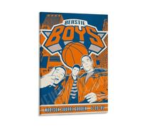 YHNNH Beastie BoysRetro Wall Art Poster Classic Style Posters Perfect Fashioned Decor for Library Bar Or Home Theater12x18inch(30x45cm) Frame-style