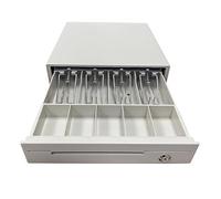 YHNNH cash box， Heavy Duty Compact Manual Push Open Cash Drawer Removable Coin Compartment For Stores Shops And Businesses